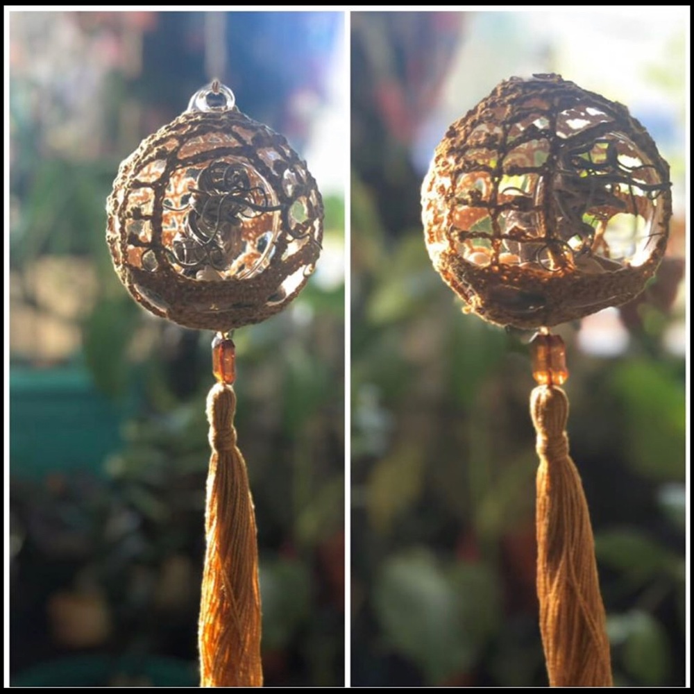 Hanging Glass Terrarium